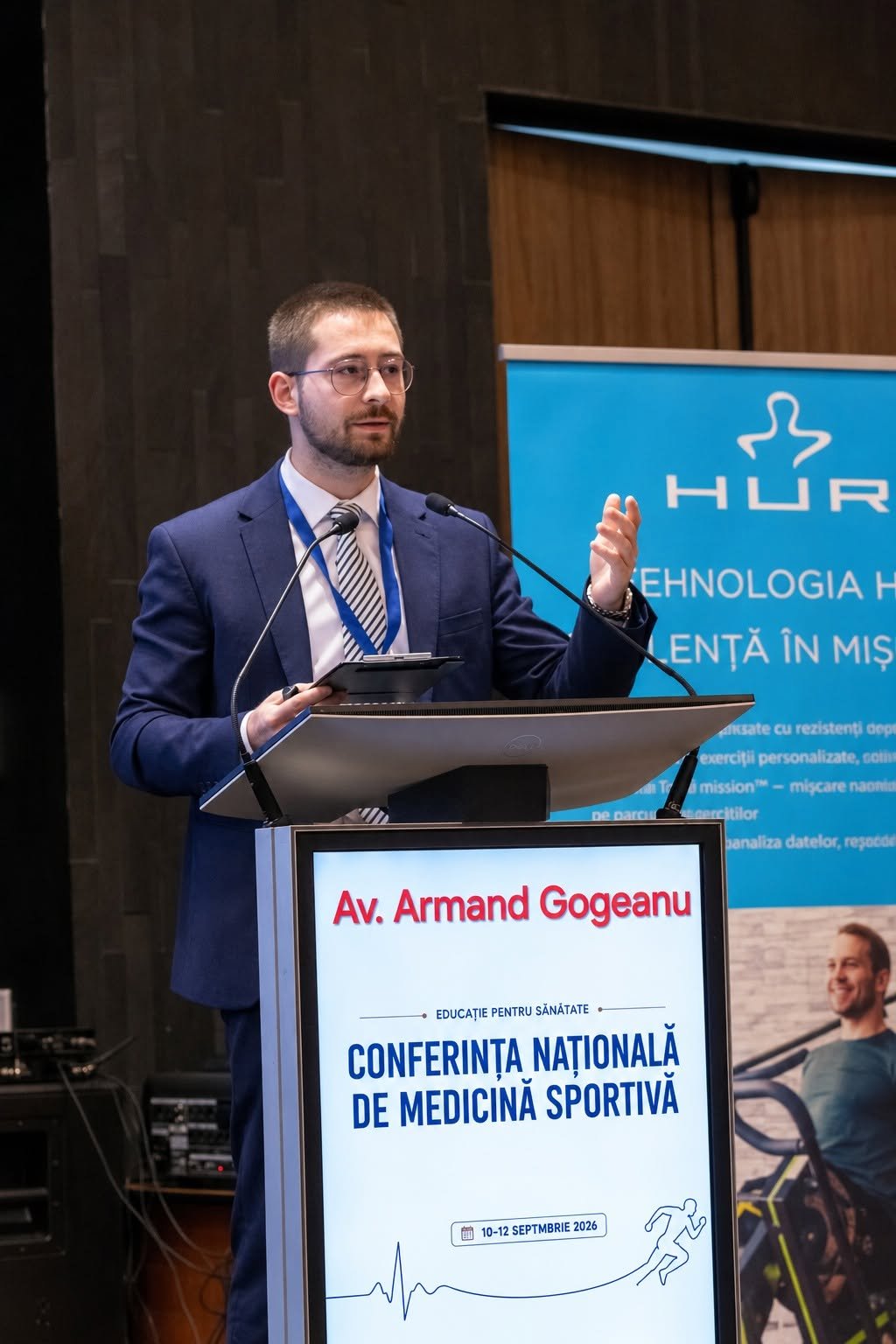 Armand Gogeanu la Conferința Națională de Medicină Sportivă